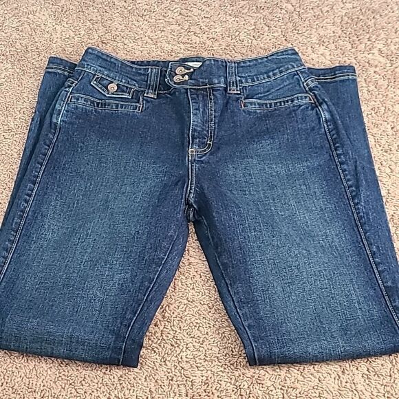 Lee Natural Bootcut Jeans Just Below The Waist, some Stretch, Size 10 - Picture 5 of 6